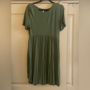 Green Casual Dress